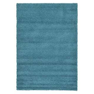 Türkiser Hochflor Teppich Shaggy viele Größen - auch Läufer