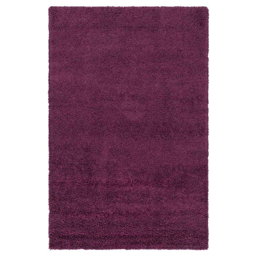 Lila Shaggy Teppich Hochflor in modernem Design viele Größen - auch Läufer
