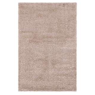 Heller Shaggy Teppich Hochflor in Graubraun viele Größen - auch Läufer