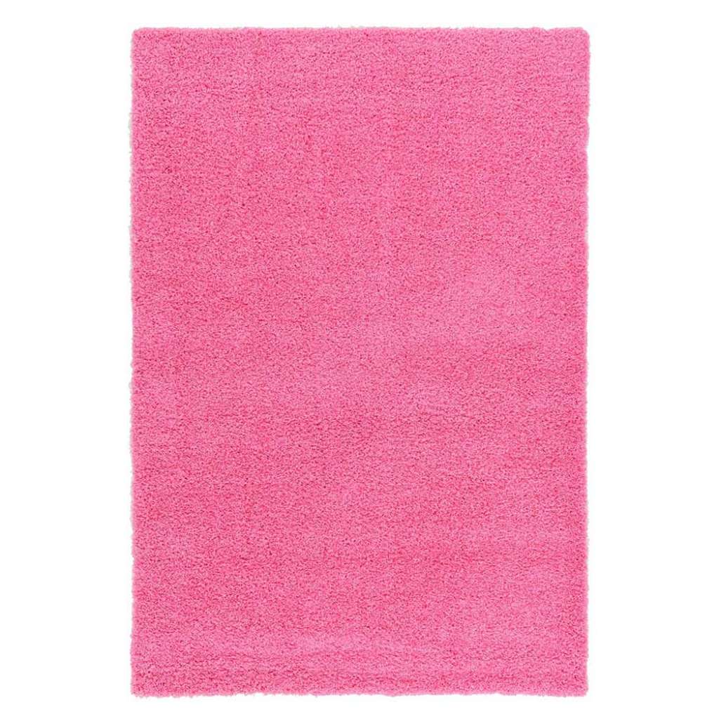 Shaggy Teppich Hochflor in Pink viele Größen - auch Läufer