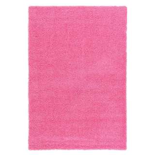 Shaggy Teppich Hochflor in Pink viele Größen - auch Läufer