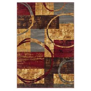 Rechteckiger Esszimmerteppich in Bunt 150x245 cm und 185x275 cm