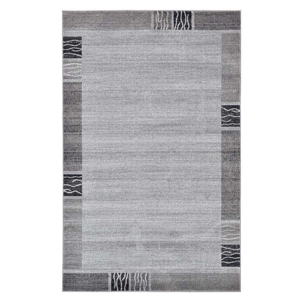 Esszimmerteppich in Hellgrau 155x245 cm und 185x275 cm