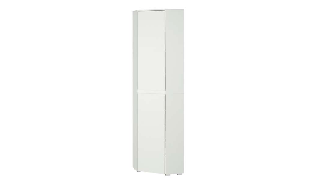 smart Mehrzweckhochschrank Ecke   Ben ¦ weiß Schränke > Kleiderschränke > Eck-Kleiderschränke - Höffner