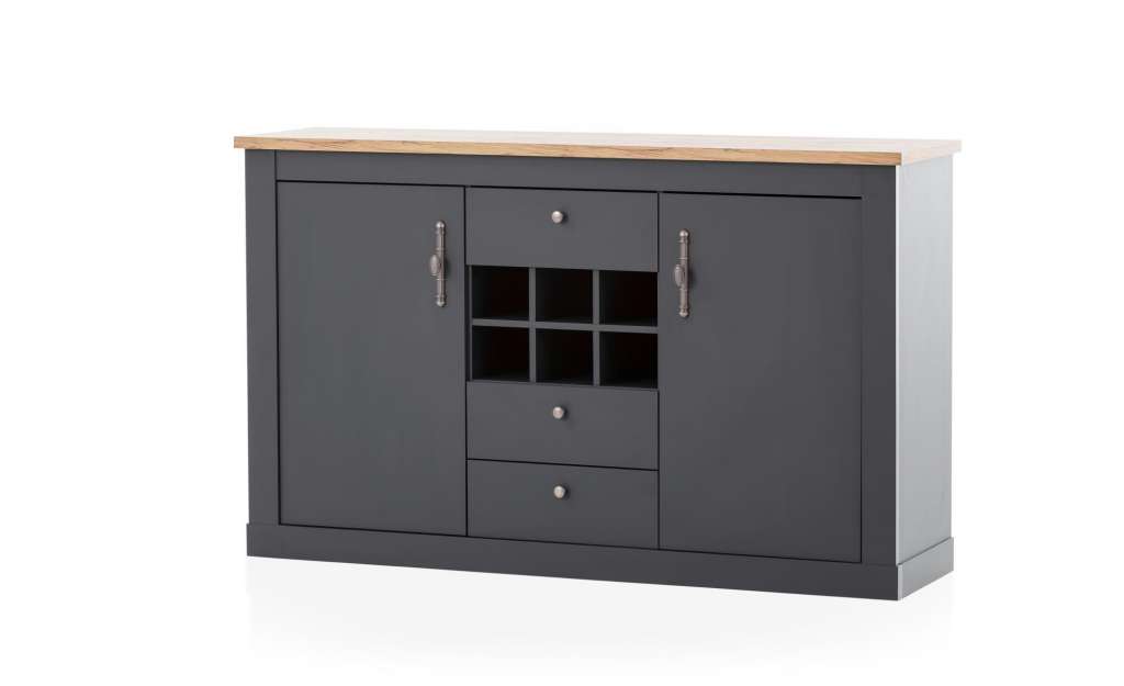 Sideboard ¦ grau Kommoden & Sideboards > Sideboards - Höffner