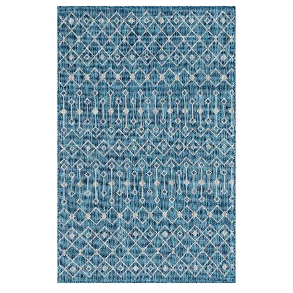 Teppich Outdoor mit geometrischem Muster modernem Design