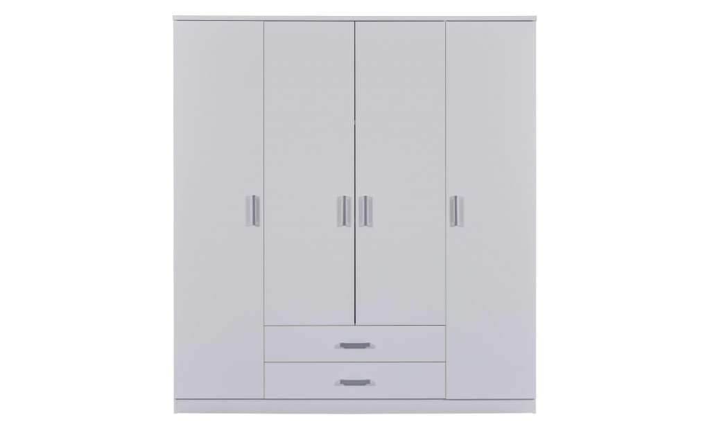 Kleiderschrank ¦ weiß Schränke > Schranksysteme - Höffner