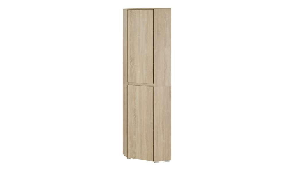 smart Mehrzweckhochschrank Ecke   Ben ¦ holzfarben Schränke > Kleiderschränke > Eck-Kleiderschränke - Höffner