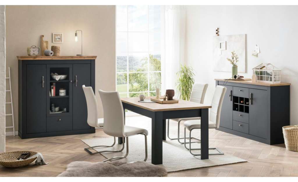 Wohnwand ¦ grau Wohnwände - Höffner