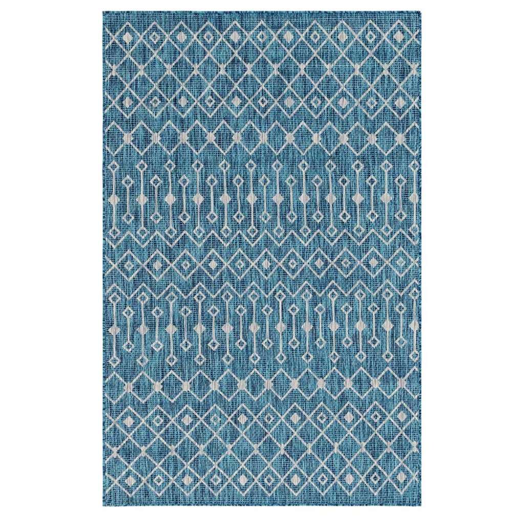 Teppich Outdoor mit geometrischem Muster modernem Design