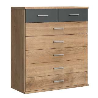 Schubladenkommode mit sieben Schubladen 106 cm hoch - 90 cm breit