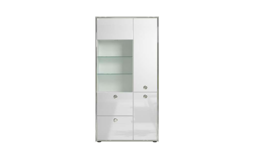 Vitrine ¦ weiß Kommoden & Sideboards > Vitrinen - Höffner