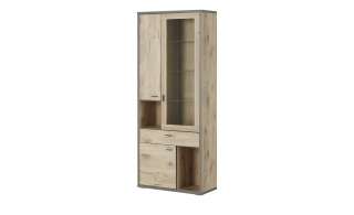uno Vitrine  Orlando ¦ holzfarben Kommoden & Sideboards > Vitrinen - Höffner