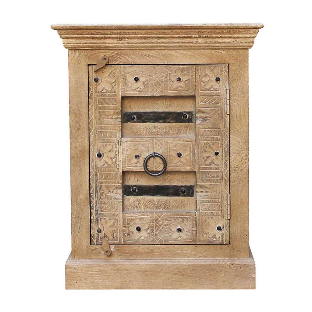 Holzkommode im Shabby Chic Stil 70 cm hoch - 55 cm breit
