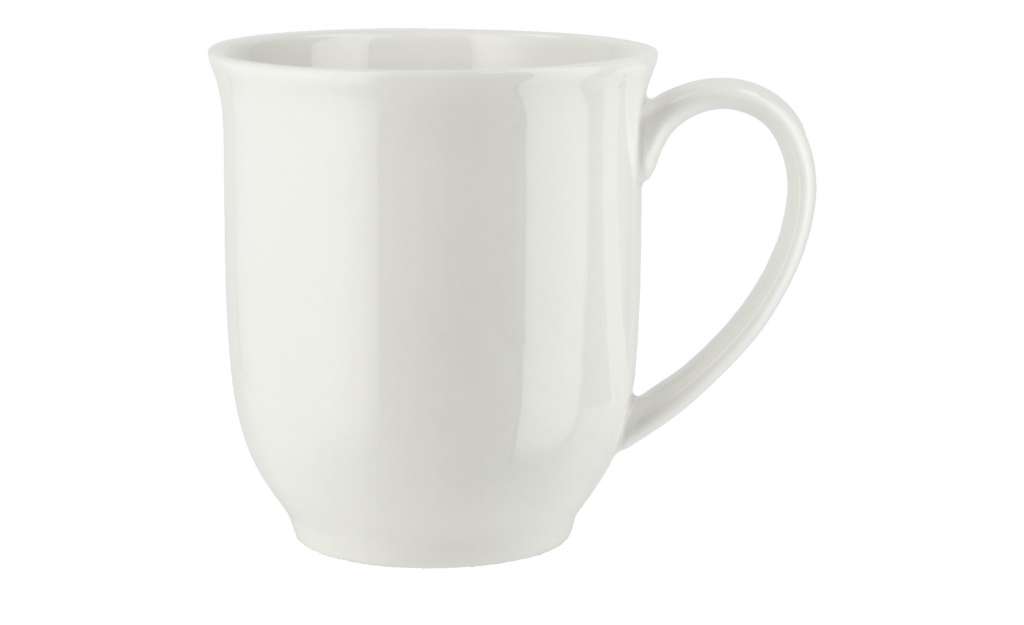 Peill+Putzler Kaffeebecher  Sanremo ¦ weiß ¦ Porzellan Ø: 9 Geschirr > Tassen - Höffner