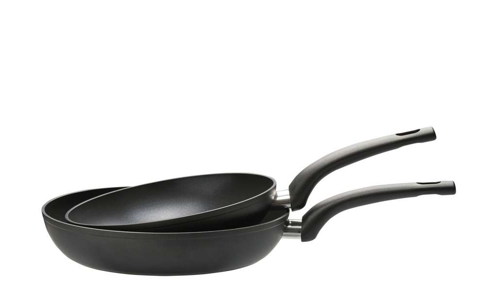 KHG Pfannenset 2-teilig  Heat Control ¦ schwarz ¦ Aluminium Töpfe & Pfannen & Zubehör > Topf und Pfannen-Sets - Höffner