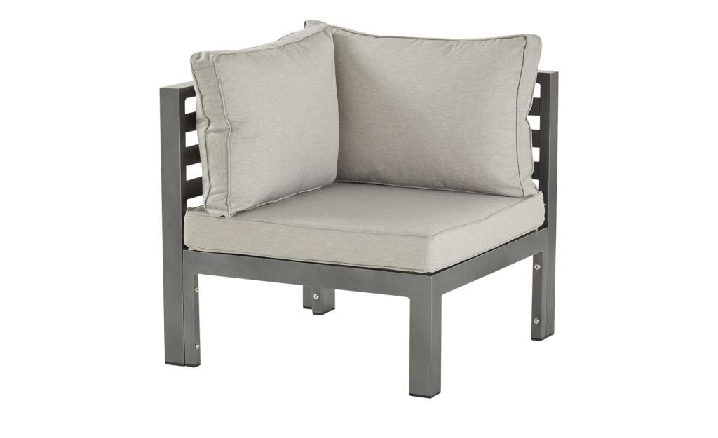 Eckelement  Seattle ¦ grau Garten > Gartenmöbel nach Materialien > Metall-Gartenmöbel - Höffner