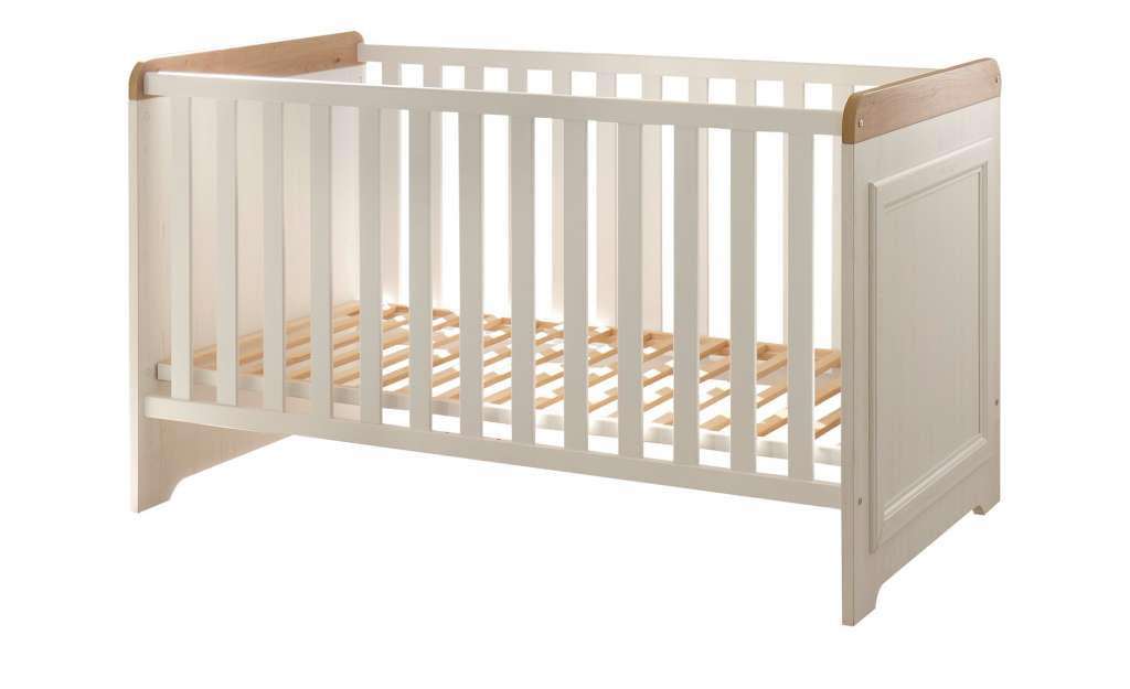 Babybett  Varese ¦ weiß Baby > Babymöbel > Babybetten - Höffner
