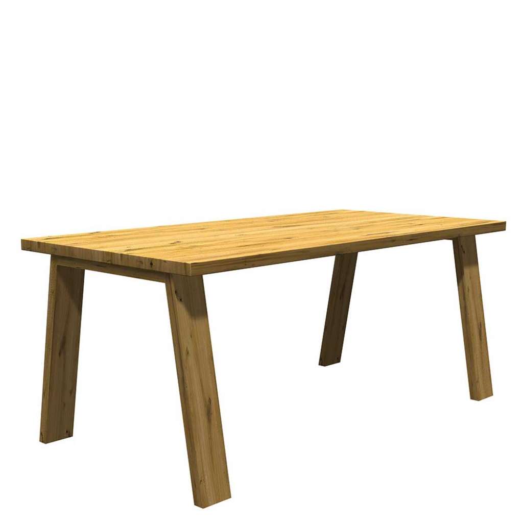Holztisch Eiche massiv geölt modernem Design