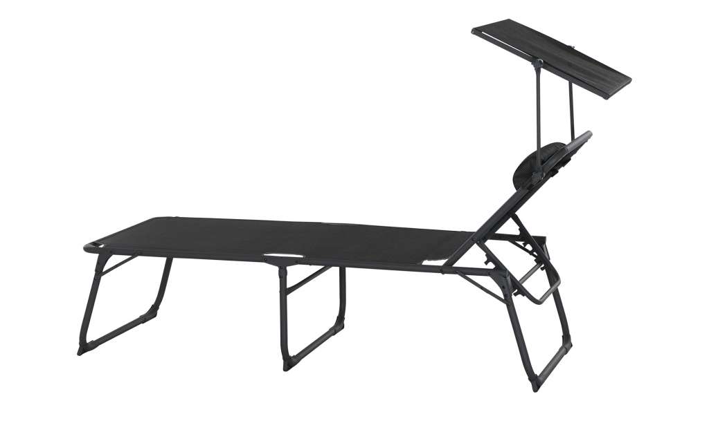 Siena Garden Campingliege  Comfort ¦ grau Garten > Gartenmöbel > Gartenliegen - Höffner