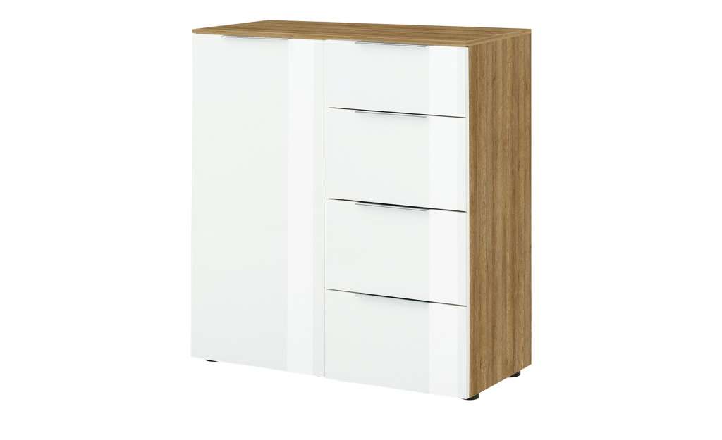 Kommode  Vitreo ¦ weiß Kommoden & Sideboards > Kommoden - Höffner