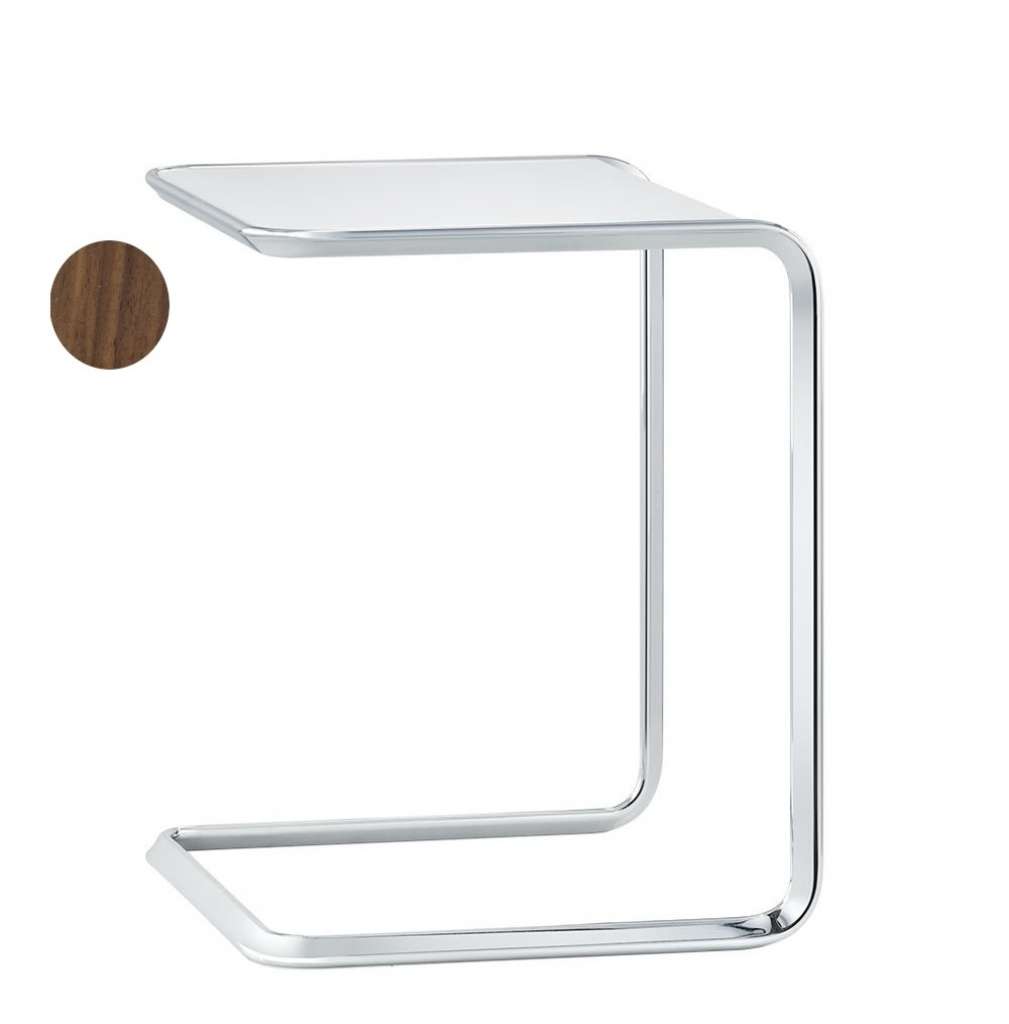 Tecta - K3 Oblique Satztisch mit PTFE- Gleitern - Nussbaum - indoor