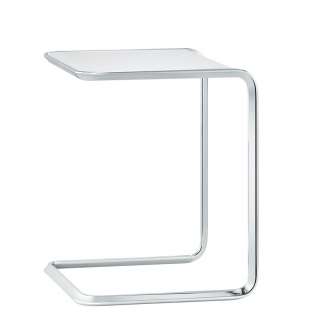 Tecta - K3 Oblique Satztisch mit Filz- Gleitern - decklackiert weiß - indoor