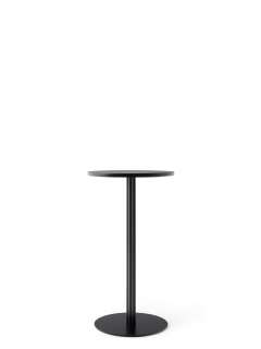 Menu - Harbour Column Bar Table - Charcoal Linoleum - indoor