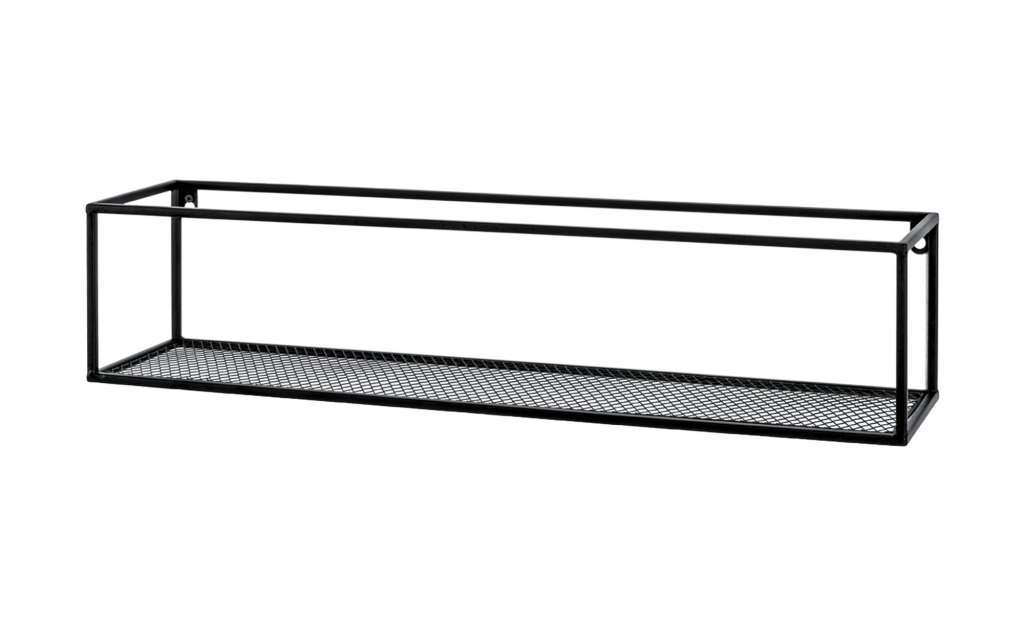 Wandregal  Porcini ¦ schwarz Regale > Bücherregale - Höffner