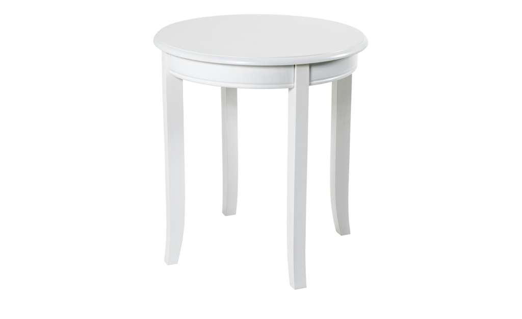 Beistelltisch  Janni ¦ weiß Ø: 48 Tische > Beistelltische > Beistelltische ohne Rollen - Höffner