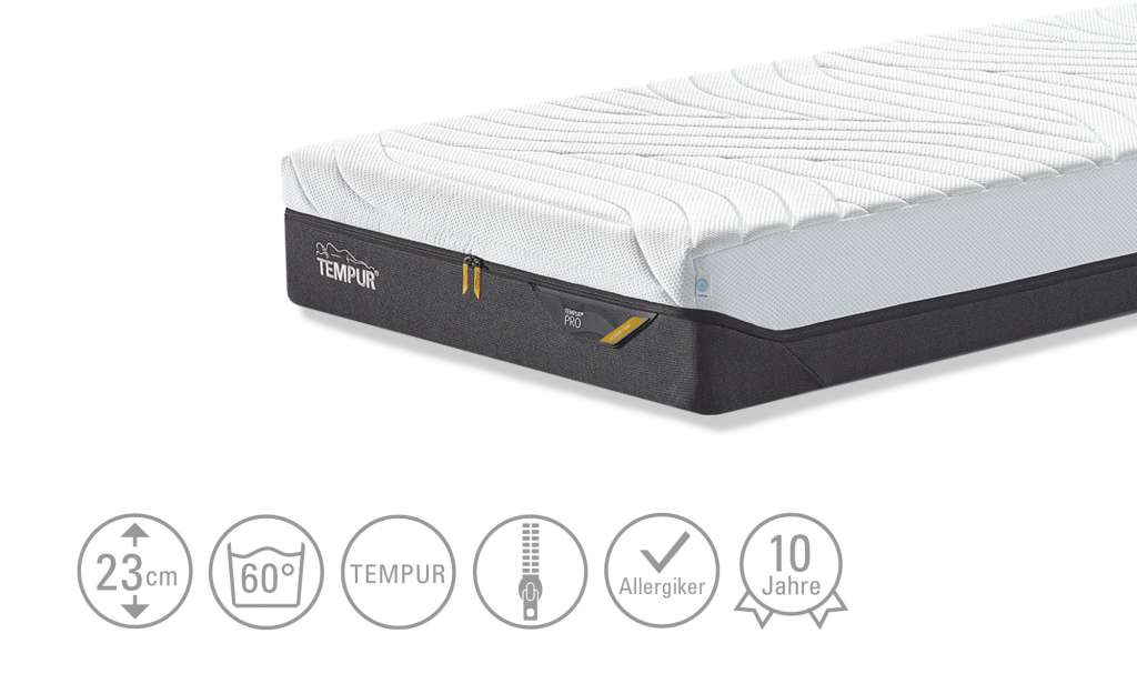 TEMPUR Viscoschaummatratze  Medium Firm Pro CoolQuilt Matratzen & Zubehör > Matratzen Größen > Matratzen 90x200 - Höffner