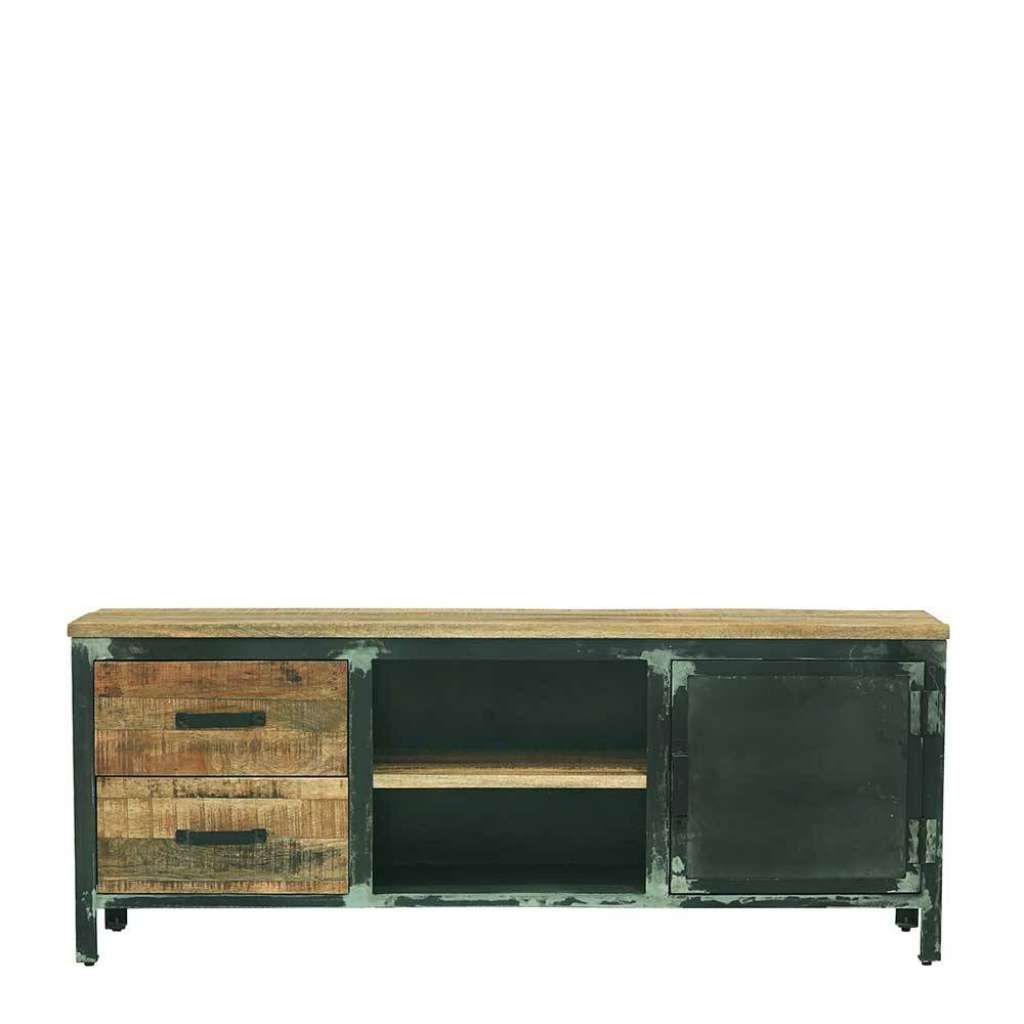 Fernseh Unterschrank im Industry und Loft Stil 150 cm breit