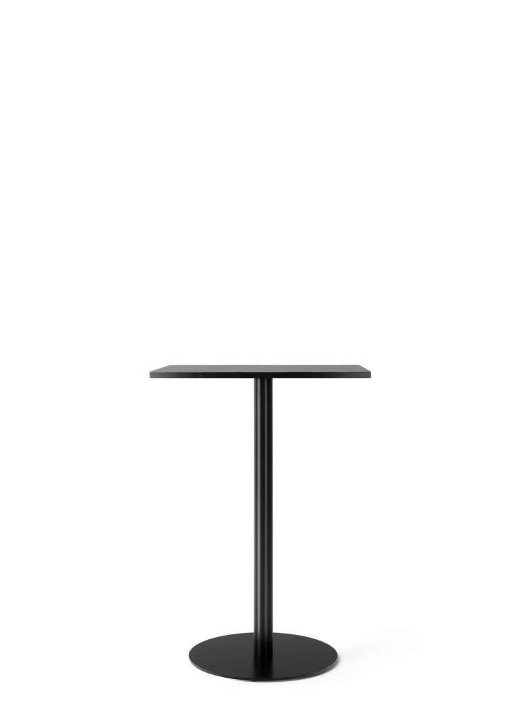 Menu - Harbour Column Counter Table 60x70cm, Höhe 72,4cm - Charcoal Linoleum - indoor