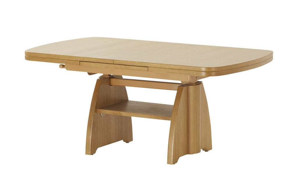 Funktionscouchtisch  Perfecto ¦ holzfarben Tische > Couchtische > Couchtische höhenverstellbar - Höffner