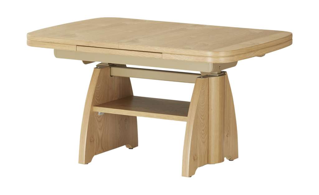 Funktionscouchtisch  Perfecto ¦ holzfarben Tische > Couchtische > Couchtische höhenverstellbar - Höffner