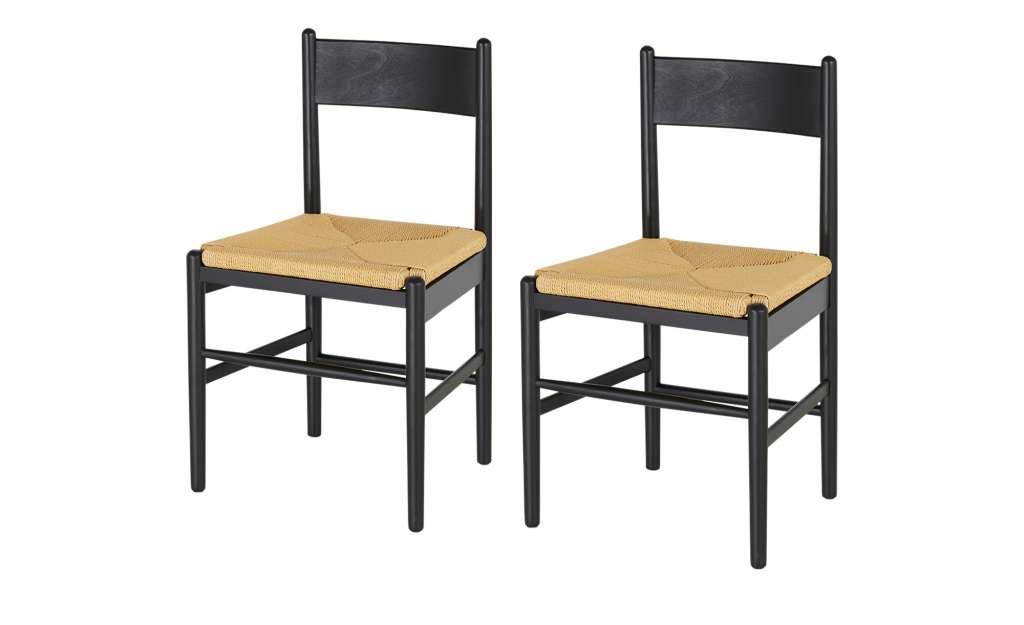 Stuhlpaar (2er-Set)  Pacino ¦ schwarz Stühle > Esszimmerstühle > Esszimmerstühle ohne Armlehnen - Höffner