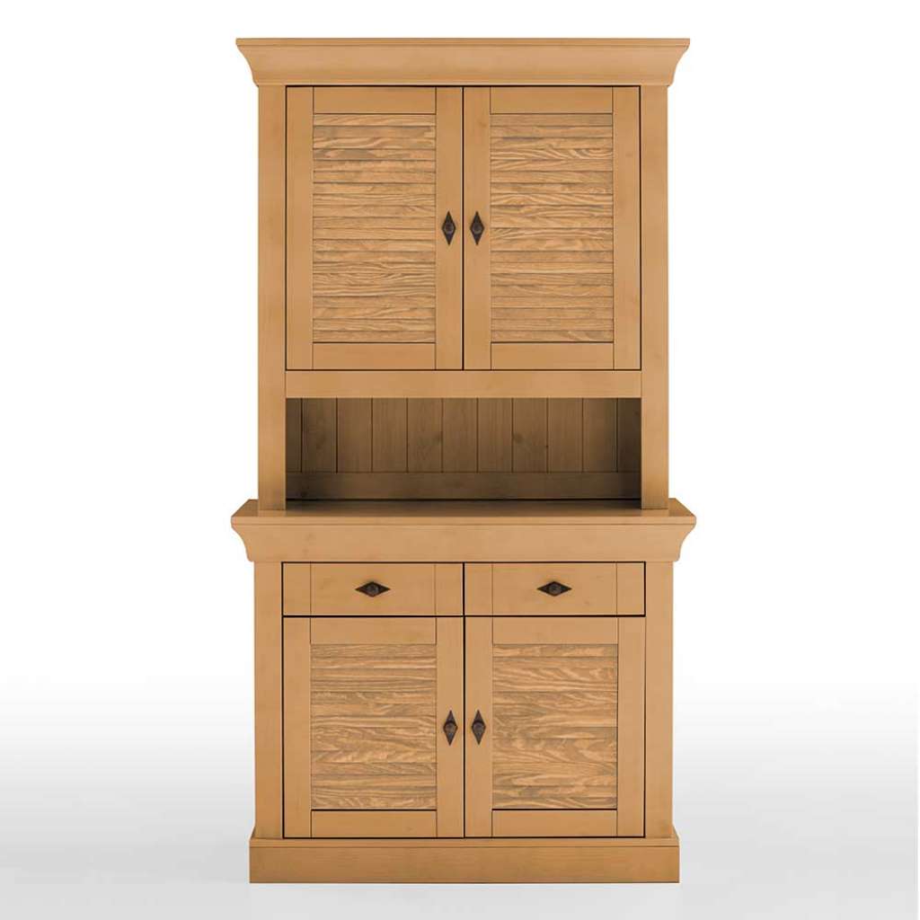Kiefer Buffettschrank im Landhausstil zwei Schubladen und vier Türen