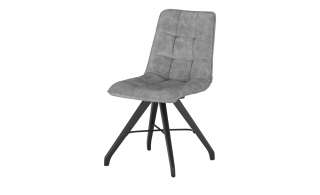 Gray & Jones Polsterstuhl  Tierra Fuego One ¦ grau Stühle > Polsterstühle - Höffner
