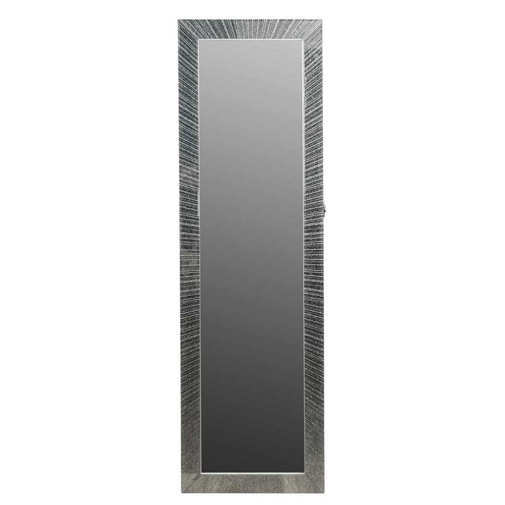 Großer Schmuckschrank mit Spiegel 120 cm hoch 35 cm breit