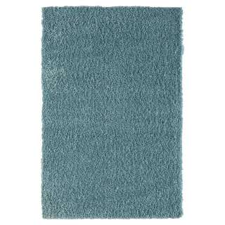 Shaggy Hochflor Teppich in Hellblau viele Größen