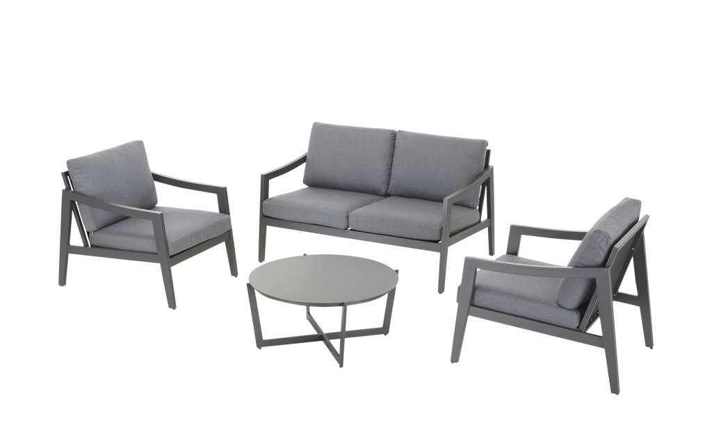 Loungeset  Brest ¦ grau Garten > Gartenmöbel > Gartenmöbel Sets - Höffner