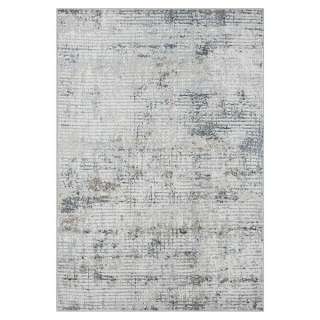 Teppich Hellgrau Cremefarben 160x230 cm 200x290 cm