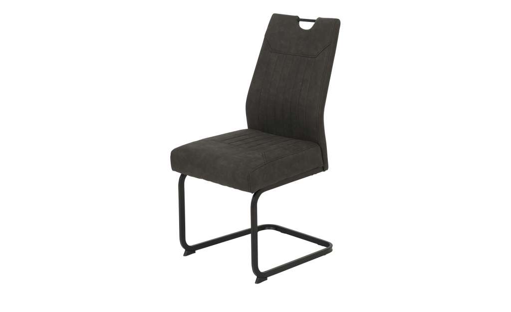 Schwingstuhl  Kenny ¦ grau Stühle > Freischwinger - Höffner