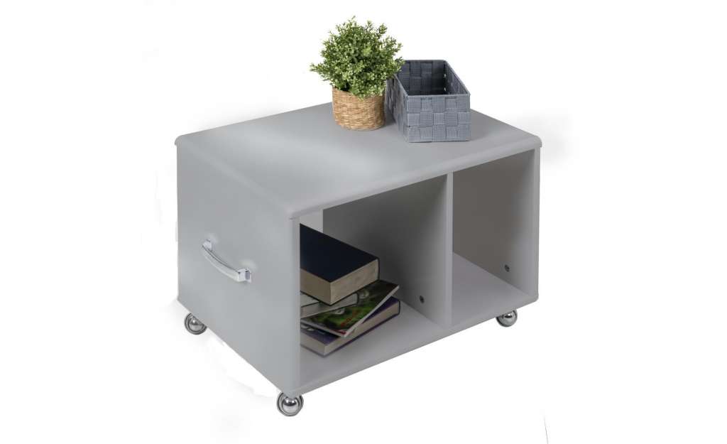 Rolltisch ¦ grau Tische > Beistelltische > Beistelltische auf Rollen - Höffner