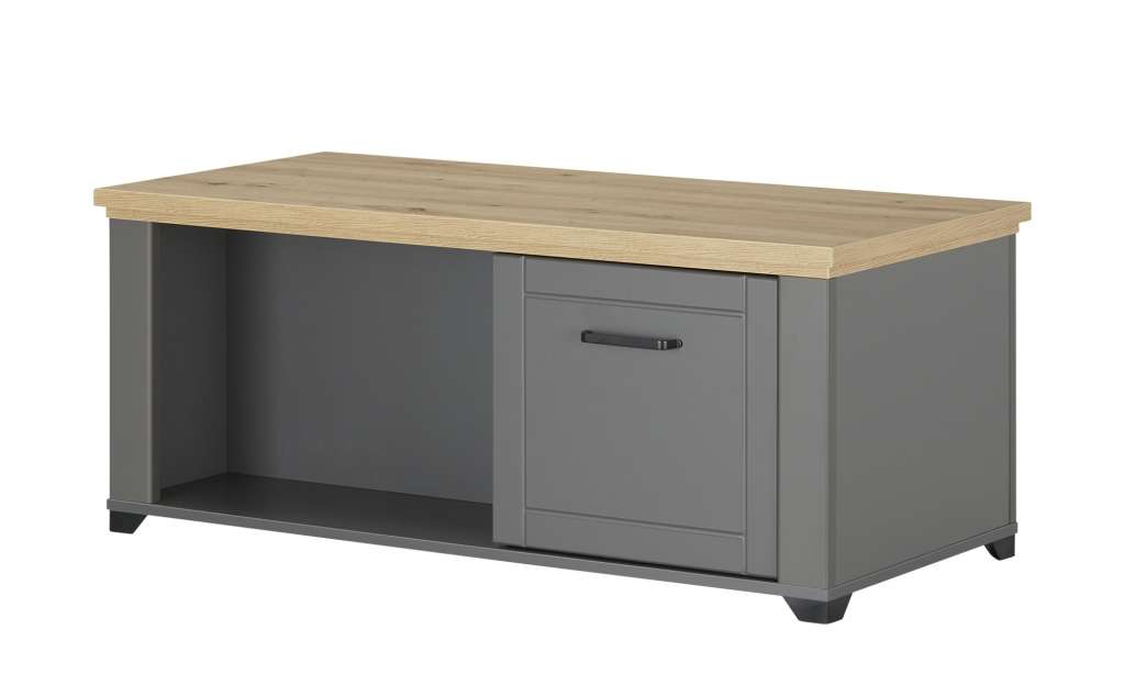 Couchtisch  Assenza ¦ grau Tische > Couchtische > Couchtische rechteckig - Höffner