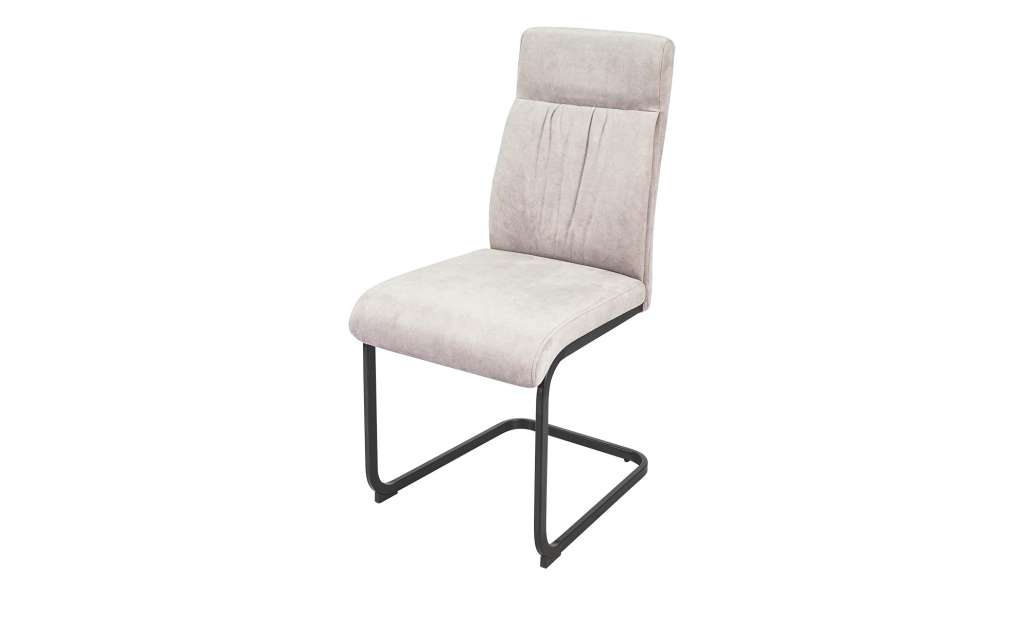 Schwingstuhl  Dale ¦ grau Stühle > Freischwinger - Höffner