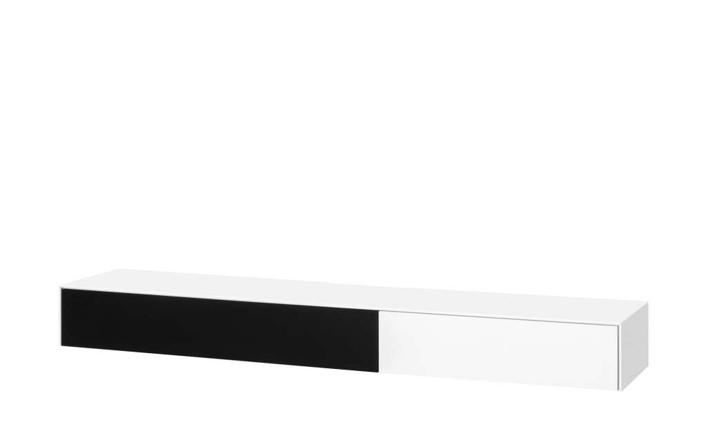 Hänge-TV-Lowboard  Stream ¦ weiß TV- & Media Möbel > TV-Racks - Höffner