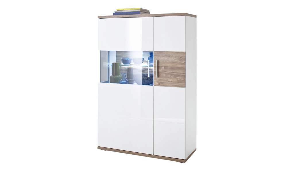 uno Highboard  Zypern ¦ weiß Kommoden & Sideboards > Highboards - Höffner
