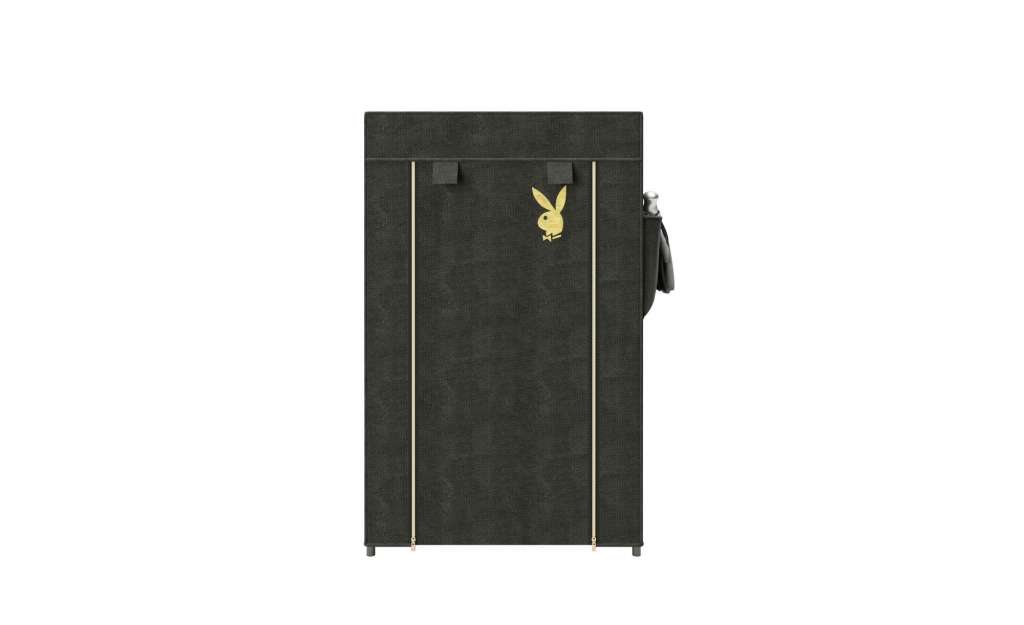 Schuhschrank (Textil) ¦ schwarz Garderoben & Kleiderstangen > Schuhschränke - Höffner