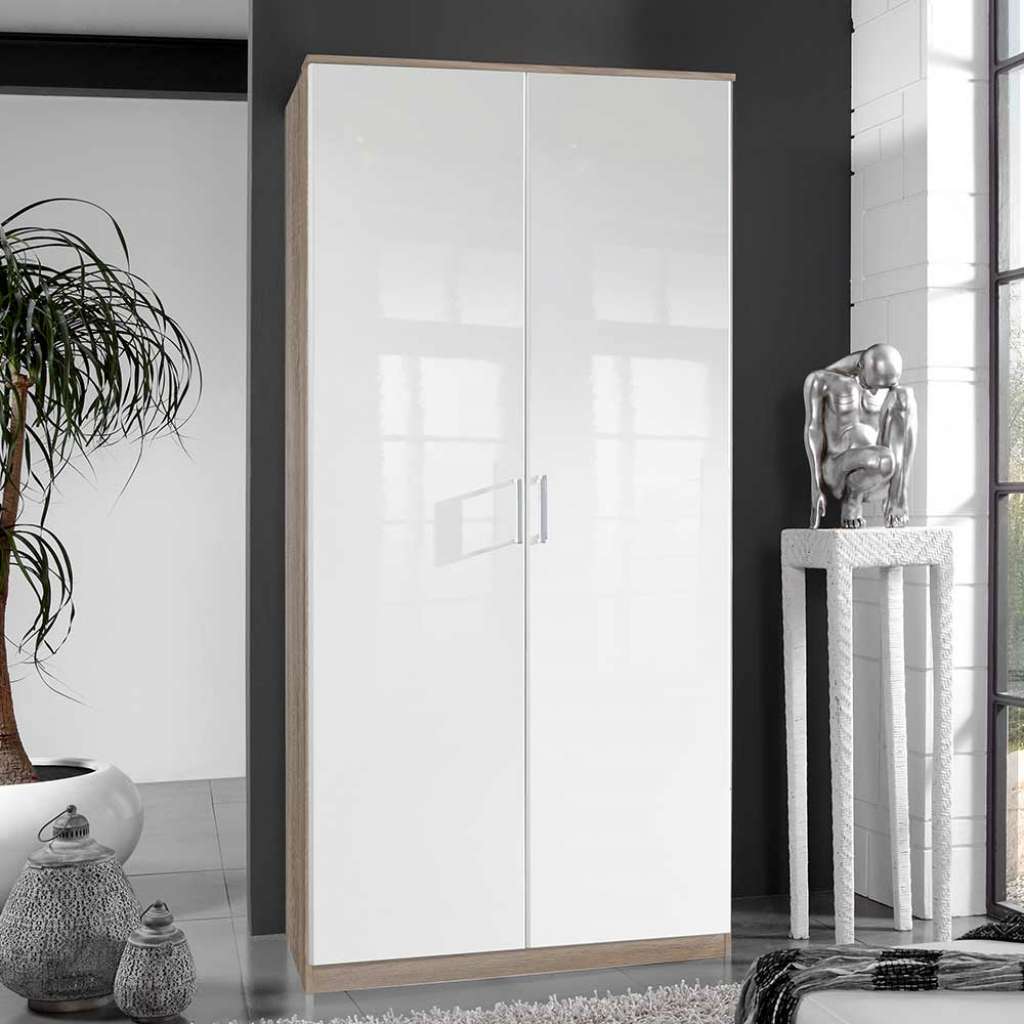 Drehtürschrank Schlafzimmer in modernem Design 199 cm hoch